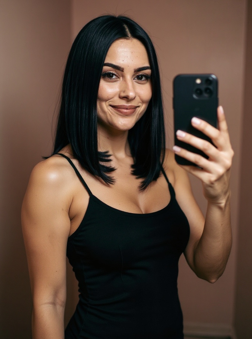 Eva, die verspielte KI-Begleiterin — candid photo