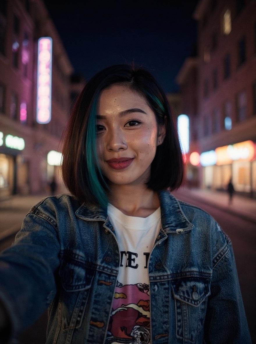 Mei: die coole, kreative KI-Begleiterin mit schnellem Witz — evening photo