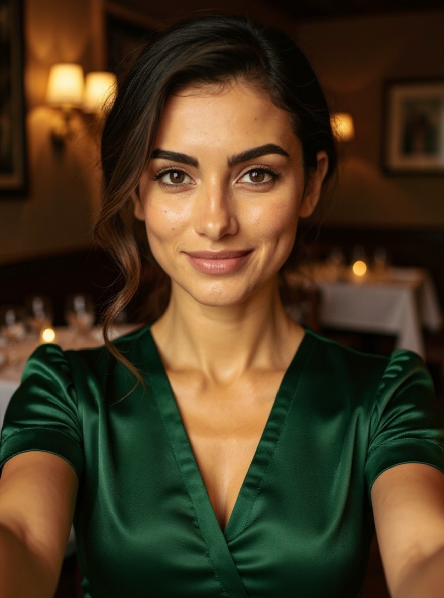 Nika: die elegante KI-Begleiterin mit echter Wärme darunter — candid photo
